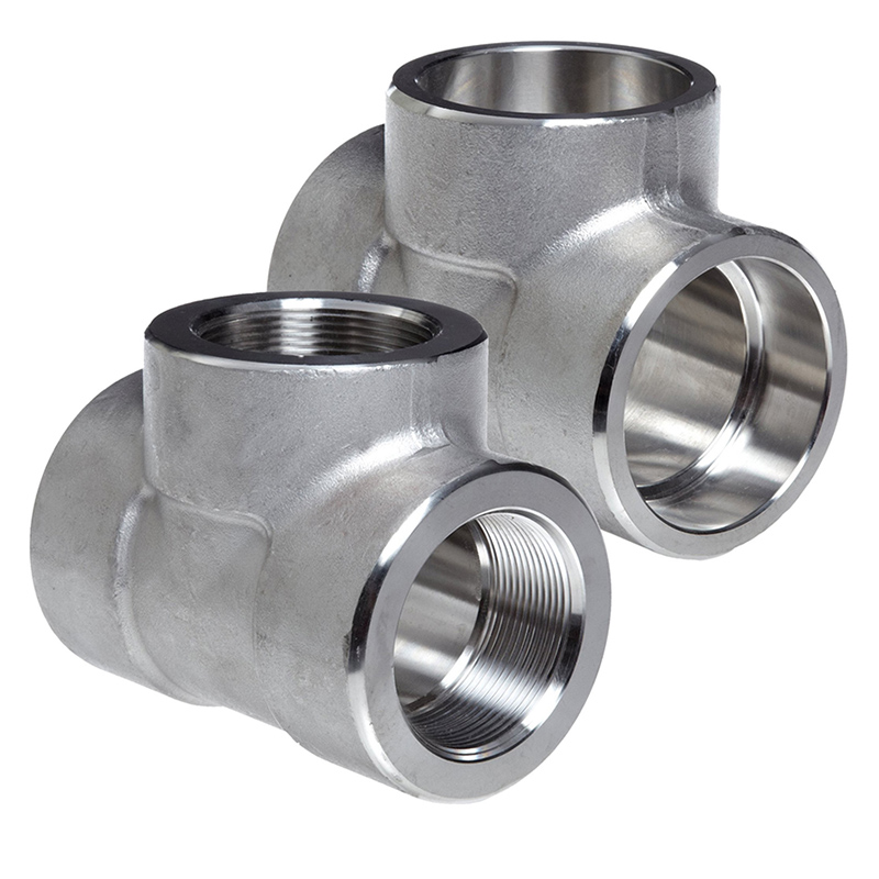 Socket-lassen T-stuk